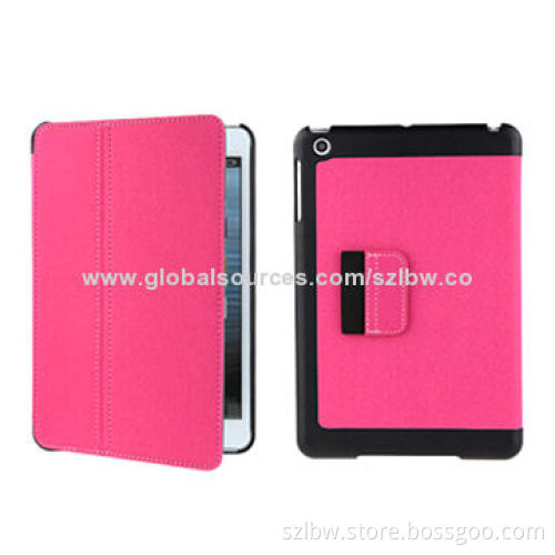 Two-fold Cases for iPad Mini with Ultra-thin Design, OEM Orders Welcomed